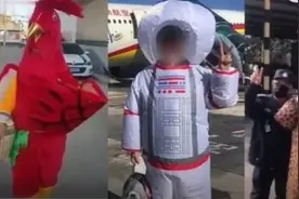 最新款“防护服”来了，都是杭州小学生做的！穿着体验一回医生的艰辛图片