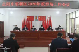 益阳东部新区召开2020年度经济工作会议图片