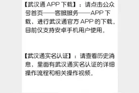 武汉通实名认证，攻略来了图片