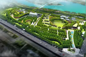 高铁新城片区：黎托生态公园加紧建设图片