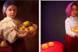 这一次“买家秀”赢了！小学生cosplay名画形象刷屏，网友笑喷：演技炸裂图片