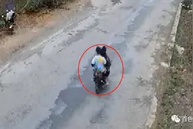 广西14岁花季少女骑摩托车冲出路外 造成一死二伤图片