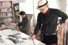 书画家走进东安南桥“创文”采风图片
