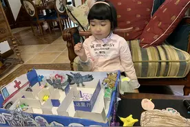酷不酷？这个可爱的5岁衢州小姑娘，设计了一个病毒闯关游戏图片