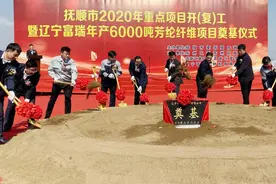 辽宁抚顺：重点项目集中开工图片