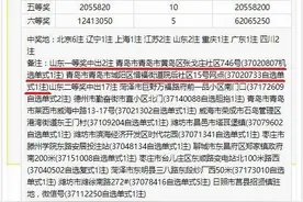 「大奖」山东这位600余万的大奖得主现身啦图片