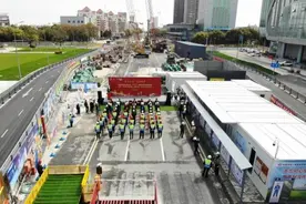 苏州轨交S1线以“新铁匠”党建带为引领打造精品工程图片