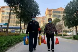 警营兄妹携手共赴战“疫”路图片