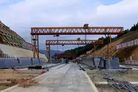 莆炎高速尤溪坂面段施工完成近六成图片