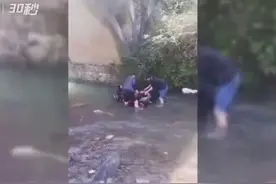 30秒｜老人连人带车跌下河中 好心人救了他还捐款视频封面