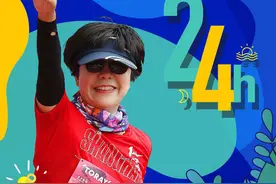 全球24小时线上接力马拉松｜“跑圈大牛”邀你用爱拥抱春天图片