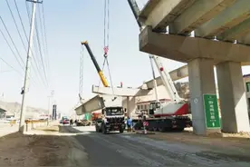 109国道忠和傅家窑立交至八里湾段改扩建项目复工图片