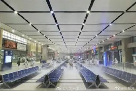 今晨，湖北宜昌东站恢复正常营运图片