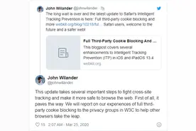 苹果为Safari引入更新后的第三方Cookie阻止功能图片