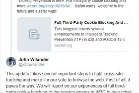 苹果为Safari引入更新后的第三方Cookie阻止功能图片