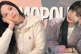 郭碧婷穿Jennie旧款也好看，这就是针织开衫永不过时的魅力啊图片