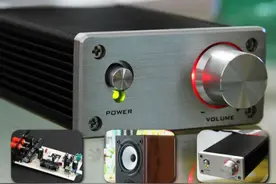 手工DIY一套桌面音箱图片