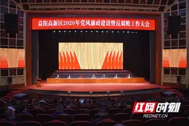 益阳高新区召开2020年党风廉政建设大会图片