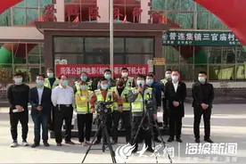 菏泽公益励志微电影《相约去看海》开机拍摄图片