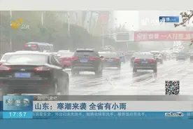 寒潮上线！山东全省迎小雨，市民重穿冬衣，烟台到大连等航线停航视频封面