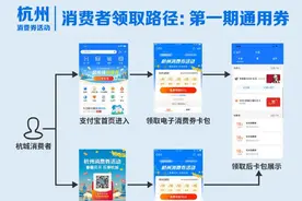 浙江杭州发放16.8亿元消费券 全体在杭人员均可申领图片