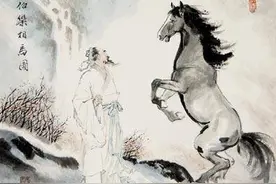 一对父子，两个成语，给人们太多启示图片