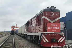 助力企业复工复产！刚刚，中欧班列（武汉）又出发了图片