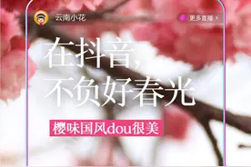 不负好春光 这周末来抖音看圆通山樱味国风直播图片