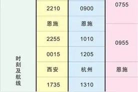 恩施机场正式复航！率先恢复杭州、西安、南京航线图片