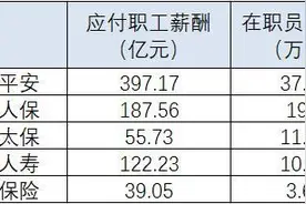 保险公司招人忙 五大上市险企披露薪酬待遇 2019年谁家涨最多？图片