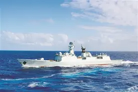 人民海军“湖北籍”战舰集体出镜，为武汉抗疫鼓劲图片