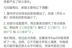 豆瓣读书Top250换算法，东野圭吾不再霸榜！出版人推荐了选书方法图片