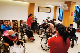 百岁婆婆跳起防疫操，这家养老院这样应对疫情图片