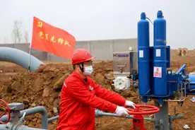 济南东部城区天然气管道改线工程主干线投产图片