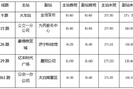 4月1日起，济宁9路、15路、26路、29路、361路公交恢复运营图片