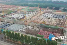 望城500千伏变电站建设已完成70%   今年6月将投入使用图片