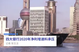 中国财富报道|四大银行2020年净利增速料承压视频封面
