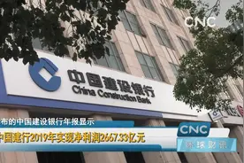 中国建行2019年实现净利润2667.33亿元视频封面