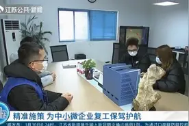 苏州：因疫情停工积压近60万元的订单,小企业不堪重负,政府来帮忙