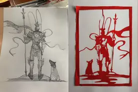 剪纸动画《社区战疫英雄传》，以非遗文化致敬战疫英雄图片