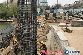实拍！东昌路王口桥等3座桥梁工程最新进展情况图片