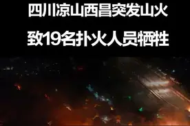痛心！凉山西昌市“3.30”森林火灾，有19名扑火队员牺牲图片
