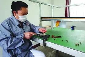 高爱花：楼上安家 楼下就业图片