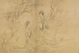 历代名家笔下的“湘君”“湘夫人”图片