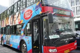 【交通】今天起，沪911路双层巴士重返淮海路图片