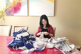 乐清女孩在美国“DIY口罩”已有800多人响应加入图片