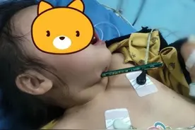 心疼！铅笔插入常州一4岁儿童的脖子，笔尖距离动脉一线之隔图片