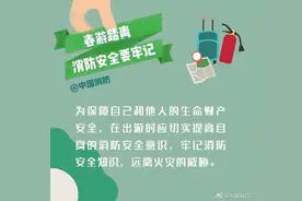 春游踏青 注意防火图片
