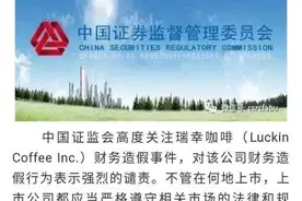 自曝造假22亿，瑞幸“惊动”证监会图片