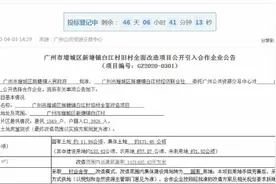 广州增城旧改最贵的村来了！白江村改造要投138亿图片